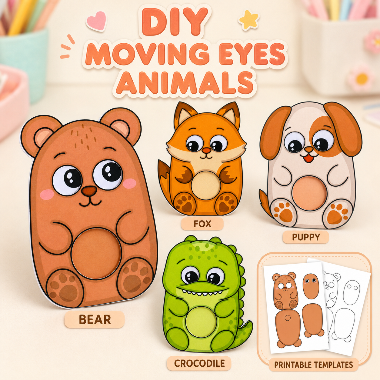 11-in-1 Printable Paper Craft Bundle | Quiet Books, Paper Dolls, Playsets, Pop-Up Cards & DIY Kids Activities